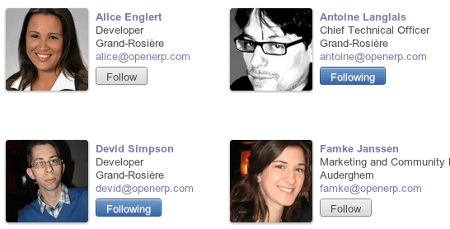 Software tekst en afbeelding blok